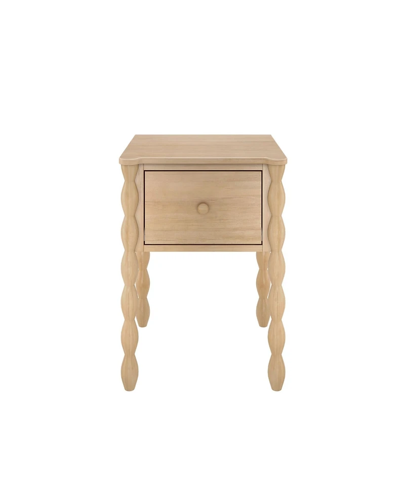 Max and Lily Jenny Lind 1 Drawer Nightstand