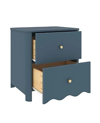 Max & Lily Sutton 2 Drawer Nightstand