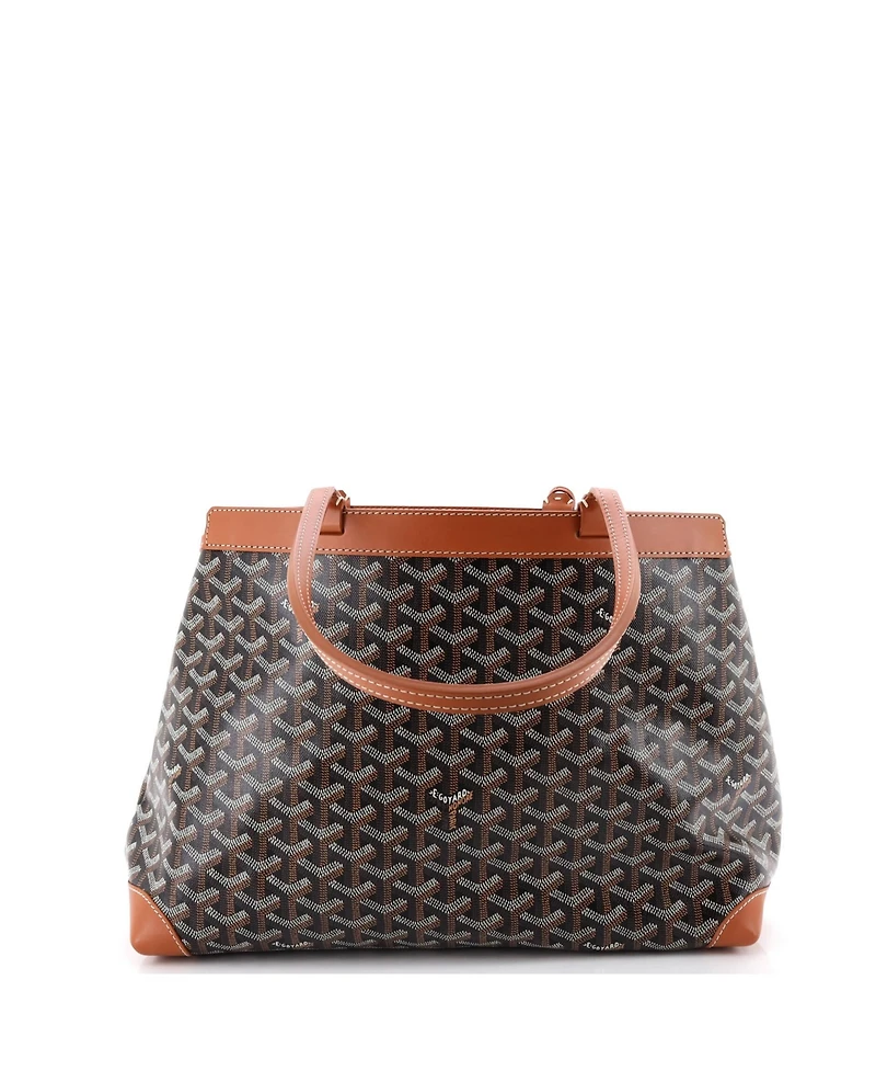 Pre-Owned Goyard Pm Bellechasse Bag Coated Canvas
