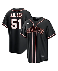 Nike Men's Jung Hoo Lee Black San Francisco Giants 2026 Replica Fashion Jersey