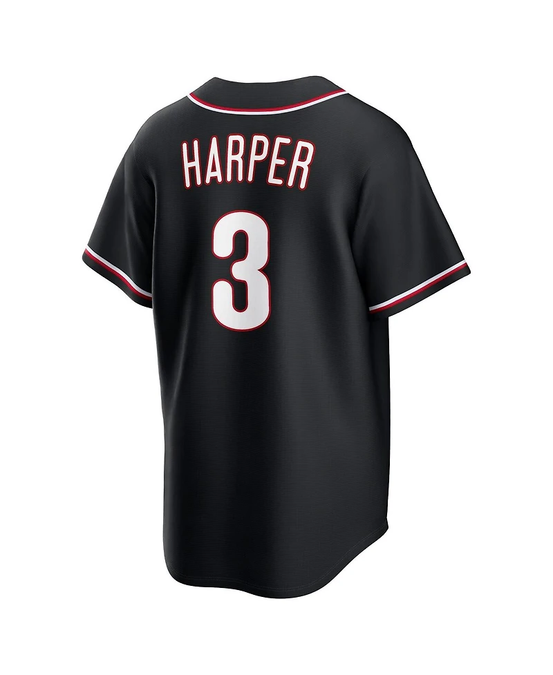 Nike Men's Bryce Harper Black Philadelphia Phillies 2026 Replica Fashion Jersey