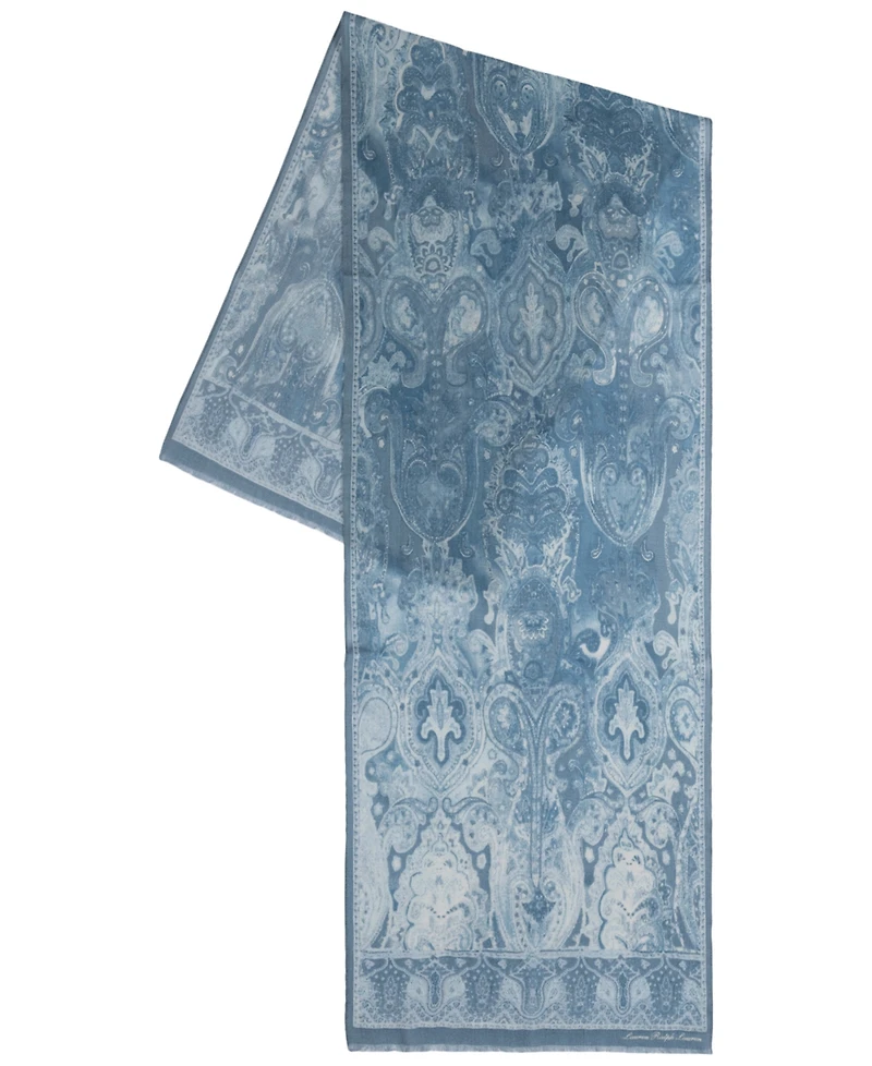 Lauren Ralph Lauren Paisley Oversized Oblong Scarf