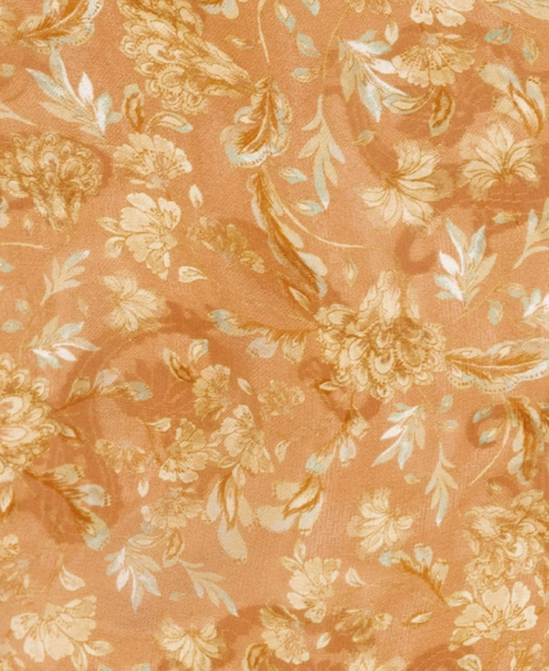 Lauren Ralph Lauren Floral Large Diamond Scarf