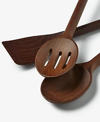 The Cellar Toasted Beechwood 6-Piece Utensil Set, Macy's Exclusive