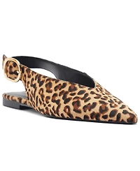 Arezzo Women's Atlas Pointed Toe Ballet Flats