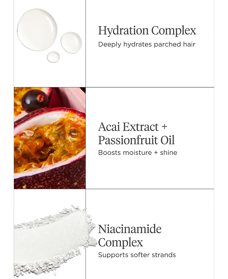 Briogeo Acai + Passionfruit Lightweight Hydration Hair Mask, 8 oz.