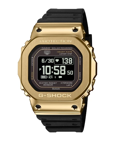 G-Shock Men's Japanese Quartz Digital Black Resin Watch 44.5mm