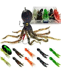 Gnuadz Soft Swimbaits Pre-rigged Jig Heads Paddle Tail Sinking Bait