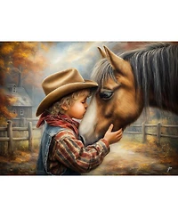SunsOut A Cowboys Best Friend 500 piece Jigsaw Puzzle for Adults