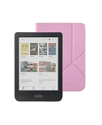 Kobo Clara 16GB Colour eReader with Candy SleepCover Case Bundle