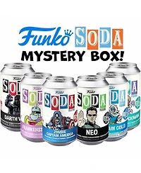 Funko Set of 6 Surprise Mystery Soda Figure Randomly Selected