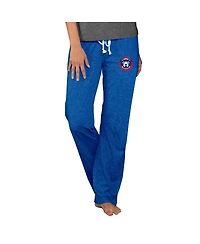 Concepts Sport Royal Chicago Cubs Women's Cooperstown Quest Knit Pants