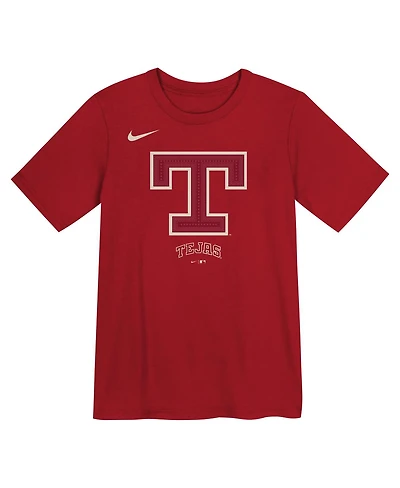Nike Toddler Red Texas Rangers 2026 City Connect Logo T-Shirt