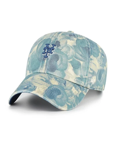 '47 Brand Women's Blue New York Mets Gardenia Clean Up Adjustable Hat