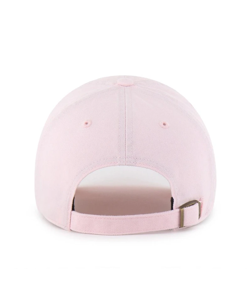 '47 Brand Women's Light Pink Philadelphia Eagles Base Runner Ballpark Clean Up Adjustable Hat
