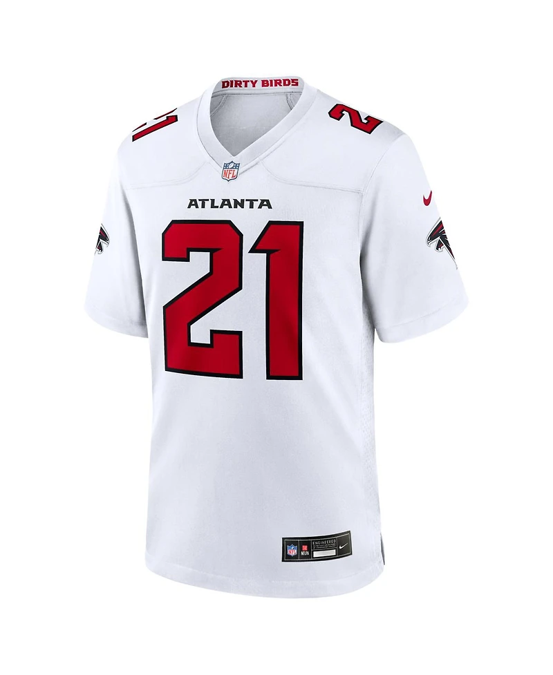 Nike Men's Deion Sanders White Atlanta Falcons Retired Player Game Jersey