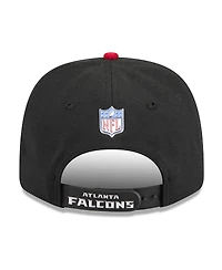 New Era Men's Black/Red Atlanta Falcons 2026 Nfl Draft 9SEVENTY Adjustable Hat