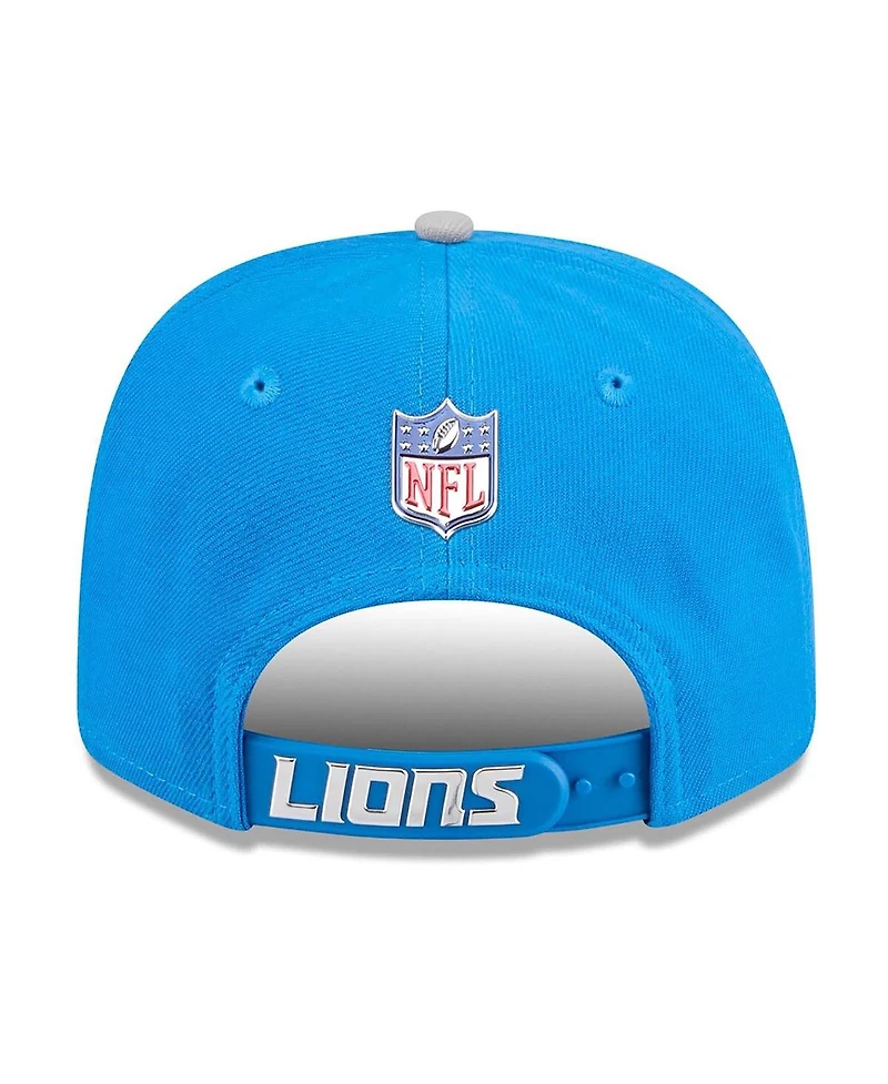 New Era Men's Blue/Silver Detroit Lions 2026 Nfl Draft 9SEVENTY Adjustable Hat