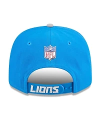 New Era Men's Blue/Silver Detroit Lions 2026 Nfl Draft 9SEVENTY Adjustable Hat