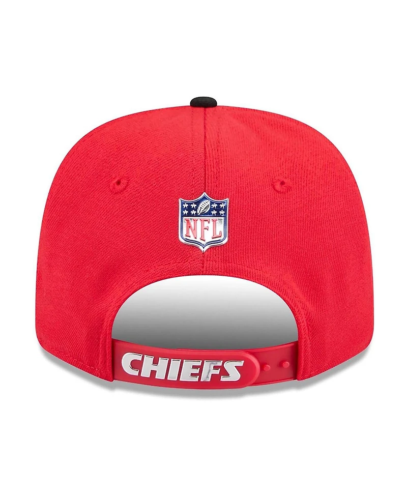 New Era Men's Red/Black Kansas City Chiefs 2026 Nfl Draft 9SEVENTY Adjustable Hat