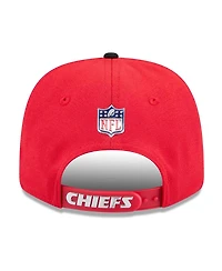 New Era Men's Red/Black Kansas City Chiefs 2026 Nfl Draft 9SEVENTY Adjustable Hat