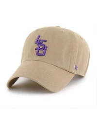 '47 Brand Men's Khaki Lsu Tigers Vault Clean Up Adjustable Hat