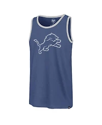 '47 Brand Men's Blue Detroit Lions Premier Franklin Tank Top