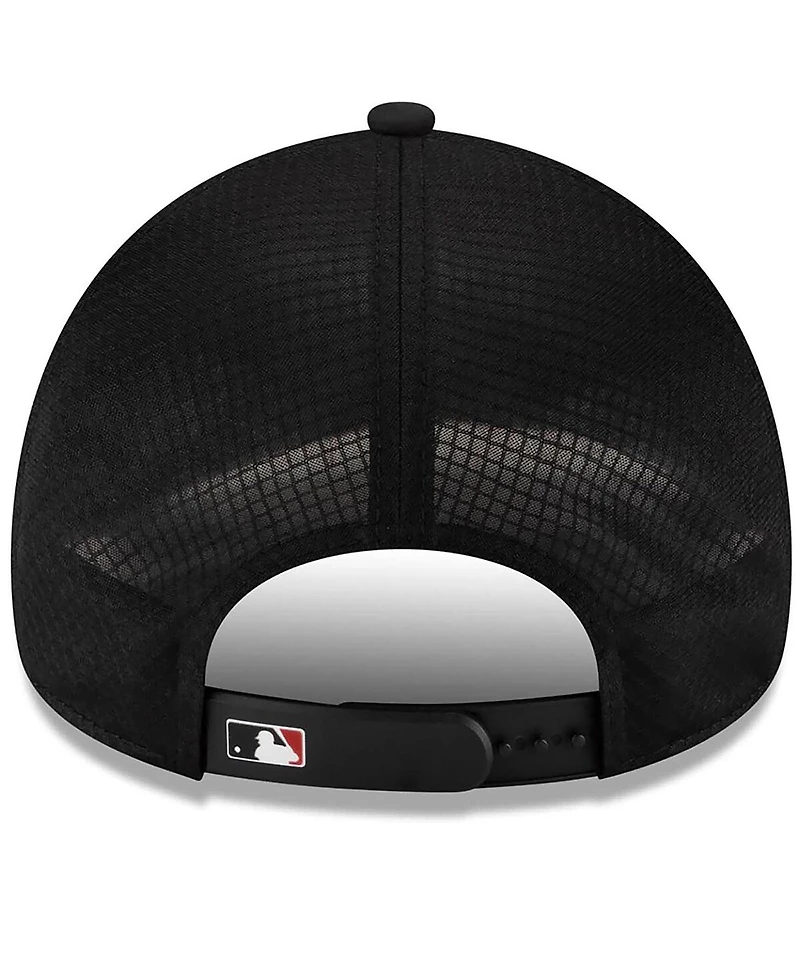 New Era Men's Arizona Diamondbacks 2026 Batting Practice Apex 9FORTY Adjustable Trucker Hat