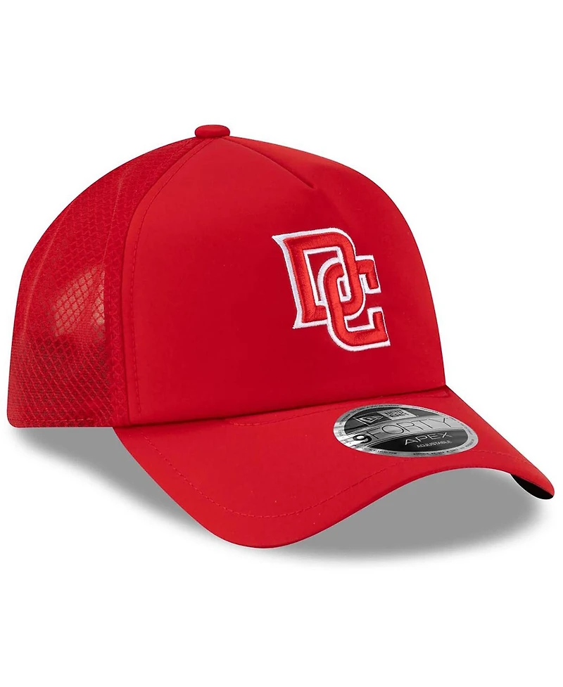 New Era Men's Washington Nationals 2026 Batting Practice Apex 9FORTY Adjustable Trucker Hat