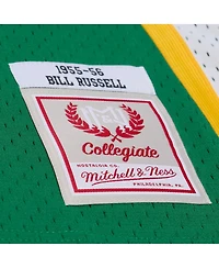 Mitchell & Ness Men's Bill Russell Green San Francisco Dons 1955/56 Swingman Jersey