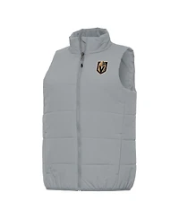 Antigua Women's Gray Vegas Golden Knights Experience Full-Zip Vest