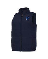 Antigua Women's Navy Villanova Wildcats Experience Full-Zip Vest