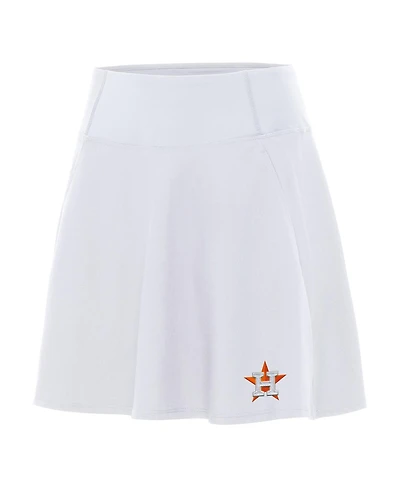 Antigua Women's White Houston Astros Chip Skort