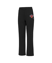 Antigua Women's Black New York Knicks Victory Sweatpants