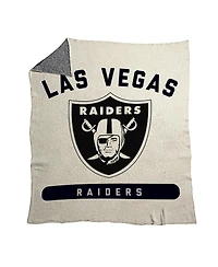 Logo Brands Las Vegas Raiders 50" x 60" Luxe Dreams Throw Blanket
