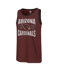 '47 Brand Men's Cardinal Arizona Cardinals Upload Franklin Tank Top