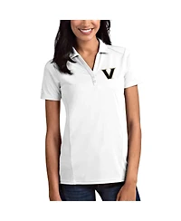 Antigua Women's White Vanderbilt Commodores Tribute Polo Shirt