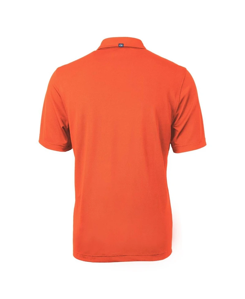 Cutter & Buck Men's Orange Baltimore Orioles Big Tall Virtue Eco Pique Polo Shirt