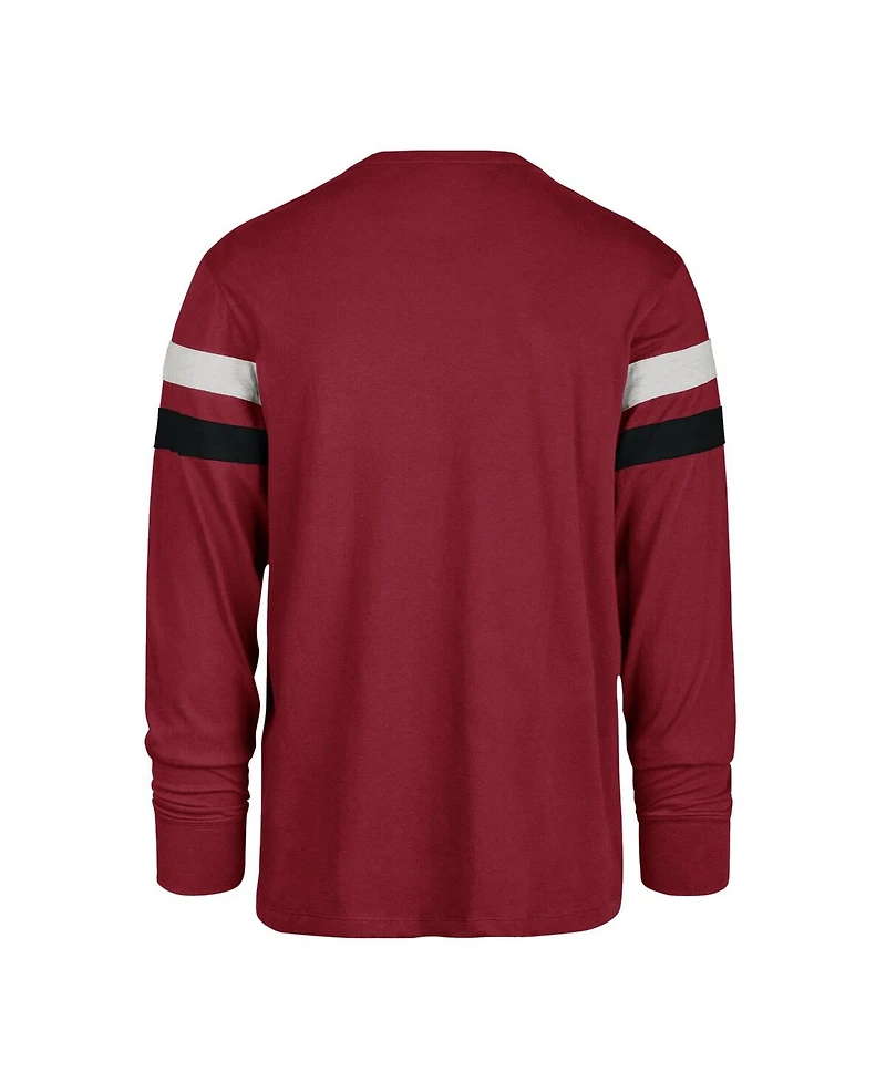 47 Brand Men's Cardinal Arizona Cardinals Irving Long Sleeve T-Shirt