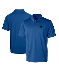 Cutter & Buck Men's Royal Texas Rangers Prospect Textured Stretch Big Tall Polo Shirt