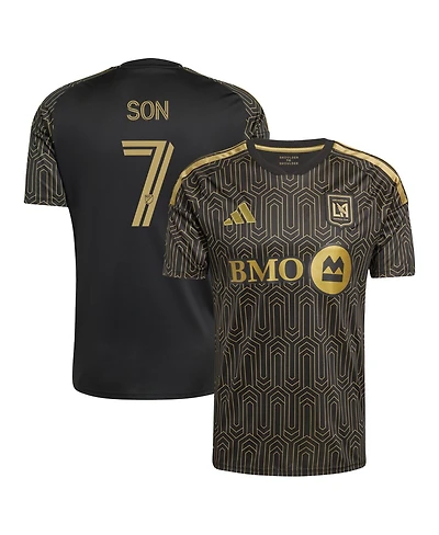 Adidas Men's Son Heung-Min Black Lafc 2026 Primary Kit Replica Jersey