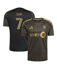 Adidas Men's Son Heung-Min Black Lafc 2026 Primary Kit Replica Jersey