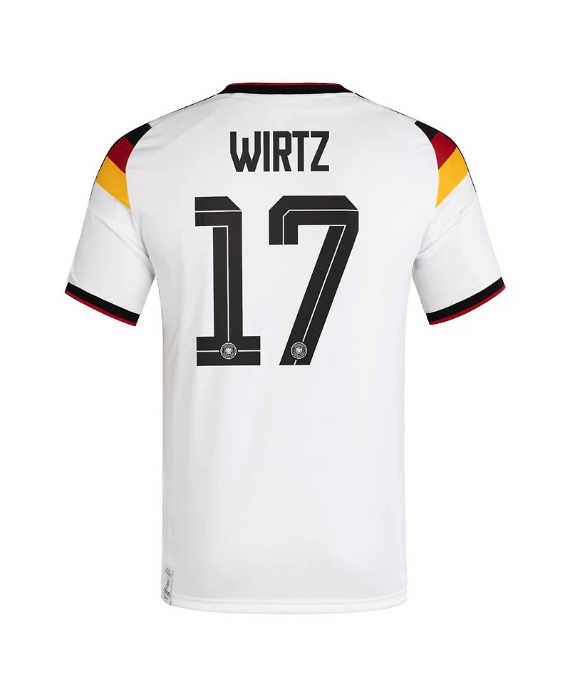 Adidas Men's Florian Wirtz White Germany National Team 2026 Home Replica Jersey