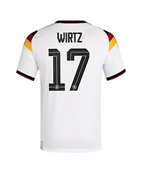 Adidas Men's Florian Wirtz White Germany National Team 2026 Home Replica Jersey