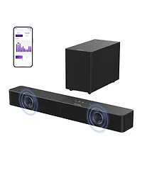 Ultimea Poseidon R3T 2.1ch Soundbar with Wireless Subwoofer, App Control, Soundbar for Smart Tv, Bluetooth 6.0, Hdmi, Optical, 240W Peak Power