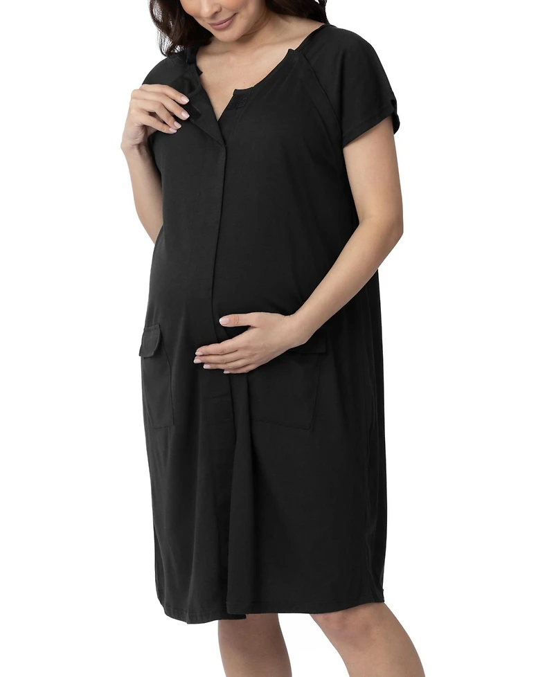 Kindred Bravely Maternity Universal Labor, Delivery & Nursing Gown