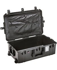 Pelican 1595TRVL Wheeled Waterproof Air Travel Case with Lid Organizer and Packing Cubes,