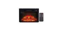 Flynama Electric Fireplace Insert 23" 1400W 120V