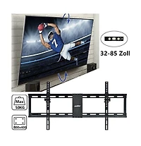 Unho Low Profile Tilt Tv Wall Mount for 32-85 Inch TVs, 132lbs Capacity,Max Vesa 800x400mm