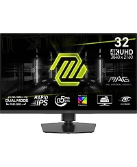Msi Mag 322URDF E16 16:9 Dual Mode 4K Ultra Hd 160Hz and Full Hd 320Hz Ips Lcd Hdr Gaming Monitor